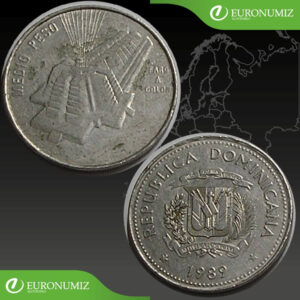 MEDIO PESO 1989 DOMINIKANSKA REPUBLIKA
