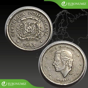 DIEZ CENTAVOS 1983 DOMINIKANSKA REPUBLIKA