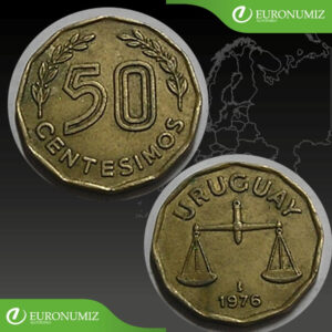 50 CENTESIMOS 1976 URUGUAY
