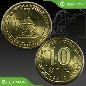 10 RUBLOV 2012 RUSKO