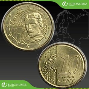 10 CENT 2025 CHORVATSKO Z OBEHU