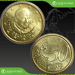 50 CENT 2012 VATIKAN BENEDIKT XVI  UNC