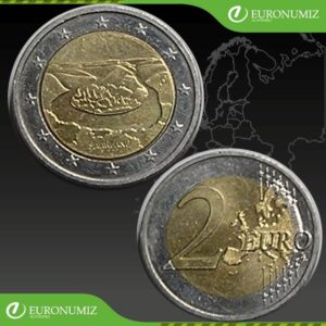 2 € 2025 D NEMECKO SAARLAND Z OBEHU