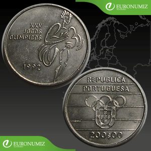 200 ESCUDOS 1992 PORTUGALSKO