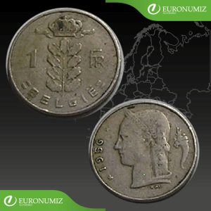 1 FRANK 1956 BELGICKO BELGIE