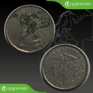 1 FRANK 1929 BELGICKO BELGIE