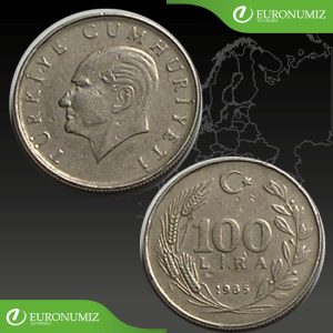 100 LIRA 1985 TURECKO