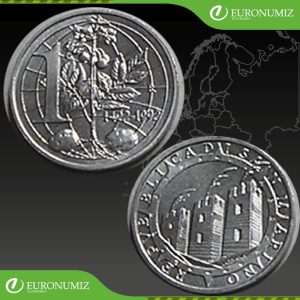 1 LIRA 1992 SAN MARINO