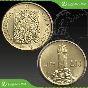 200 LIR 1988 SAN MARINO