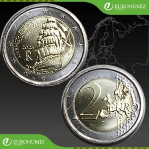2 € 2025 TALIANSKO VESPUCCI  UNC