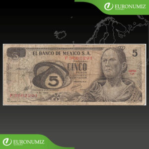 5 PESOS 1969 MEXIKO