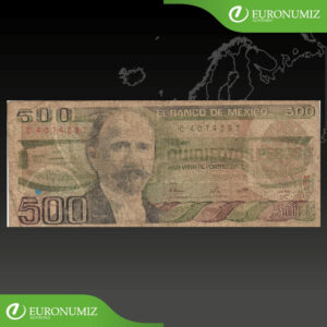 500 PESOS 1954 MEXIKO