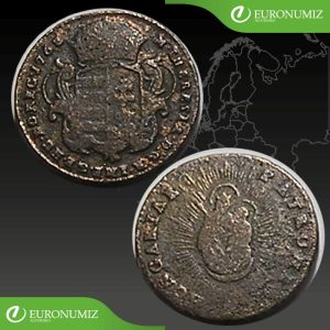 DENAR 1763 MARIA TEREZIA  RAKUSKO UHORSKO
