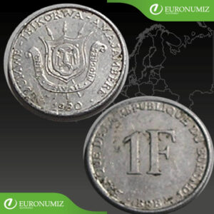 1 FRANC 1990 BURUNDI