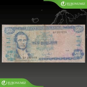 10 DOLLARS 1987 JAMAIKA