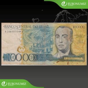 100000 CRUZEIROS BRAZILIA