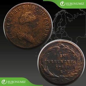 EIN KREUTZER 1781 S JOZEF II