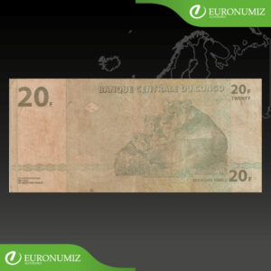 20 FRANCS 2003 KONGO
