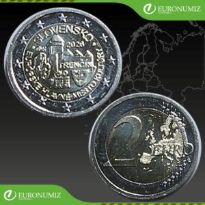 2 € 2026 SLOVENSKO TRENCIN MESTO KULTURY UNC