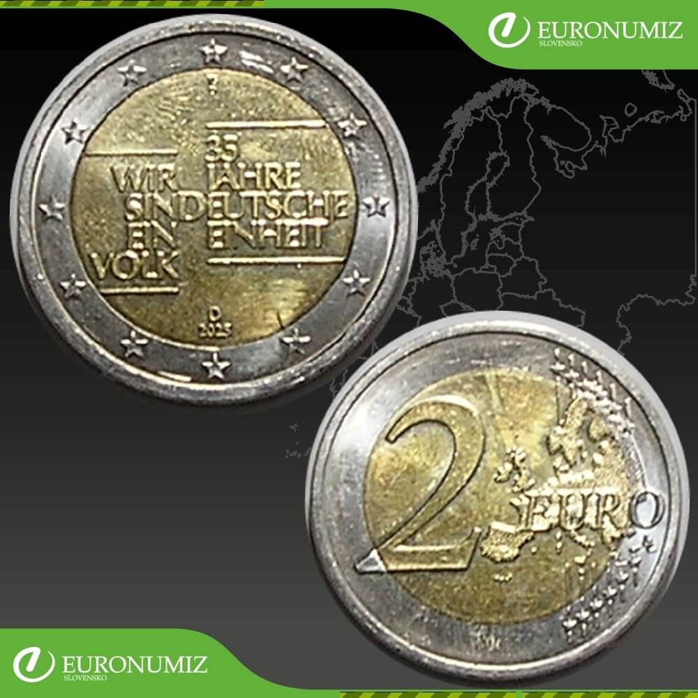2 € 2025 D NEMECKO NEMECKA JEDNOTA