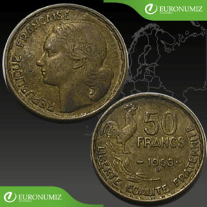 50 FRANCS 1953 B FRANCUZSKO