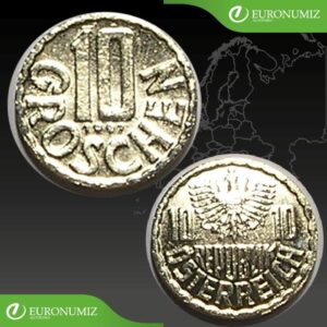 10 GROSCHEN 1997 RAKUSKO  POZLATENY