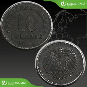 10 PFENNIG 1917 D NEMECKO