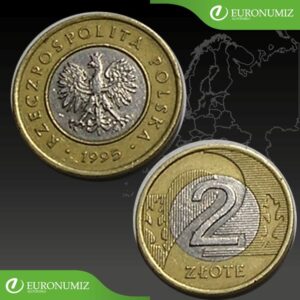 2 ZLOTE 1995 POLSKO