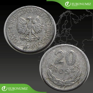 20 GROSZY 1966 POLSKO