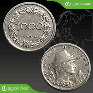 1000 KRONER 1924 RAKUSKO
