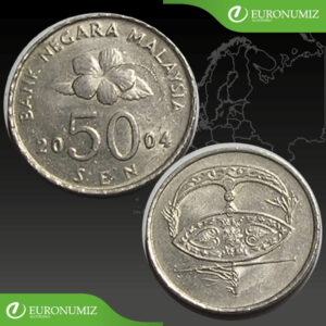 50 SEN 2004 MALAJZIA