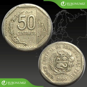 50 CENTIMOS 2000 PERU