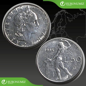 50 LIR 1984 TALIANSKO