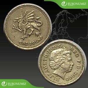 ONE POUND 2000 VELKA BRITANIA