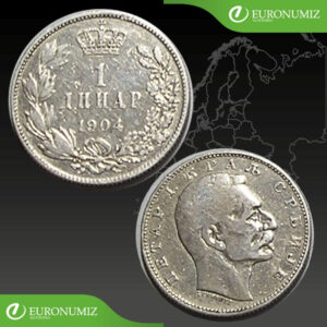 1 DINAR 1904 SRBSKO STRIEBRO