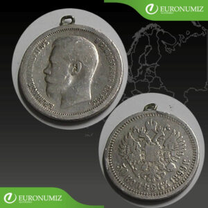 50 KOPEJOK 1899 RUSKO STRIEBRO S OCKOM