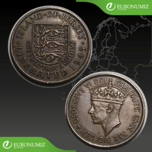 ONE TWELFTH OF A SHILLING 1945 JERSEY