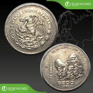200 PESOS 1985 MEXIKO