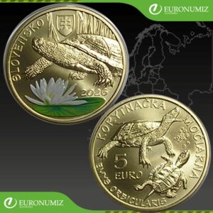 5 € 2026 SLOVENSKO KORYTNAČKA MOČIARNA UNC
