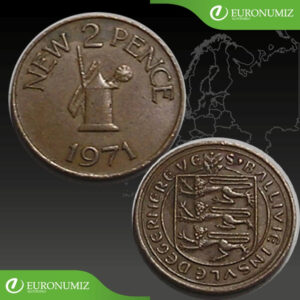 2 PENCE 1971 GUERNSEY