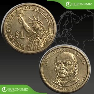 1 DOLLAR 2008 USA JOHN QUINCY ADAMS