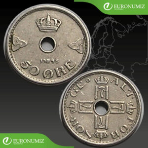 50 ORE 1948 NORSKO