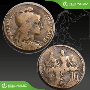 10 CENTIMES 1902 FRANCUZSKO