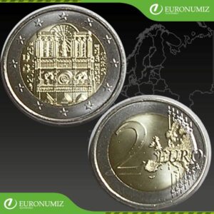 2 € 2025 FRANCUZSKO NOTRE DAME  UNC