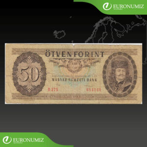 50 FORINT 1986 MADARSKO