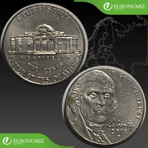 FIVE CENTS 2018 P USA