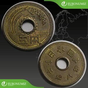 5 YEN 1996 JAPONSKO