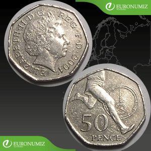 50 PENCE 2004 VELKA BRITANIA