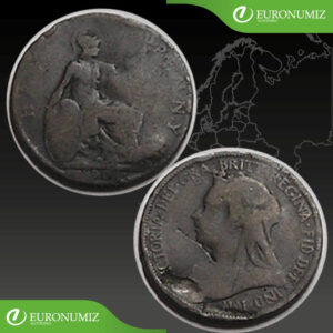 HALF PENNY 1901 VELKA BRITANIA