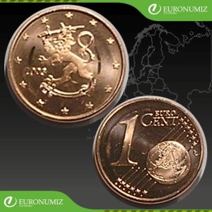 1 CENT 2003 FINSKO UNC ZACIATOK ROLKY